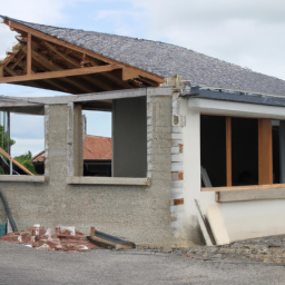 Extension de maison avec chambre d'amis Cachan